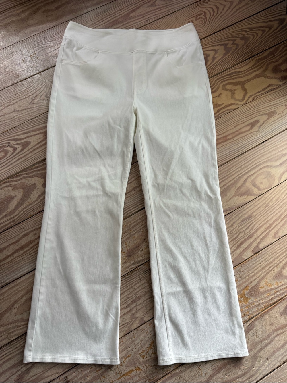 Halara White Pull-On Pants Size XL Petite